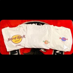 Hard Rock Cafe shirt bundle